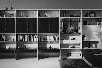 Montagemöbel der Deutschen Werkstätten (MDW), Rudolf Horn, Erich Schubert, Eberhardt Wüstner, VEB Deutsche Werkstätten Hellerau, 1968, Foto: Friedrich Weimer