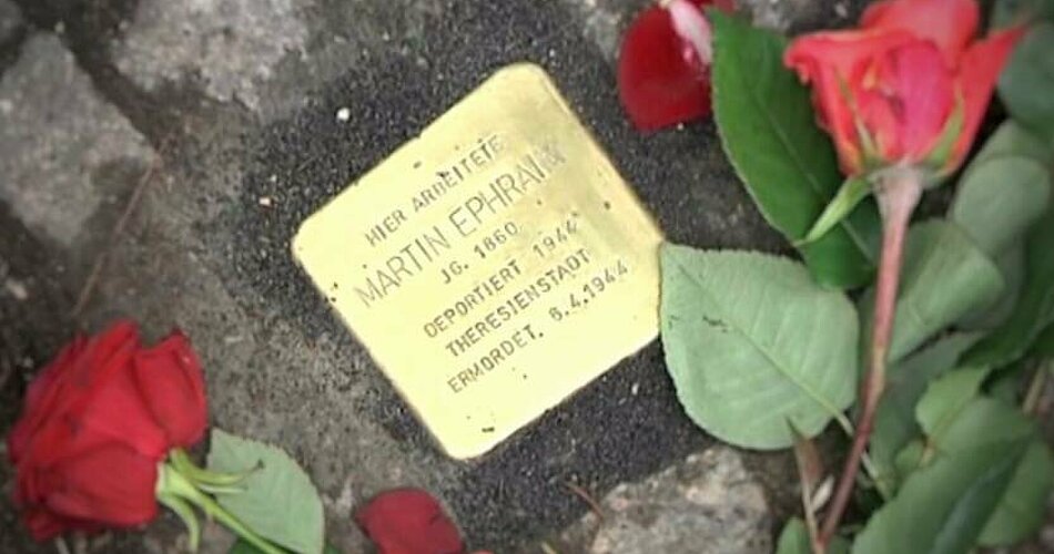 Stolperstein in Gedenken an Martin Ephraim, Ephraim Eisenhandelsgesellschaft mbH.