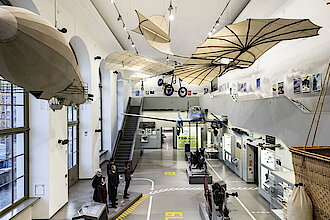Blick in die Ausstellung des Verkehrsmuseums Dresden, Foto: Igor Semechin