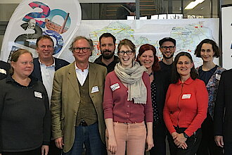 Die Verantwortlichen der sieben Programmhöhepunkte im Jahr der Industriekultur 2020 und Vertreter der Kulturstiftung, Foto: Kulturstiftung des Freistaates Sachsen
