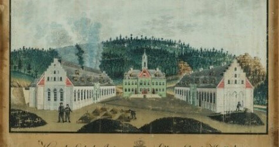 Antonshütte bei Schwarzenberg, 1831