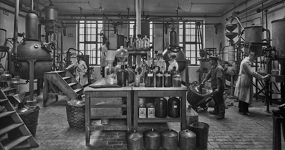 Fabrik Rudolf Lauche, 1920 © Stadtgeschichtliches Museum Leipzig, Atelier Hermann Walter