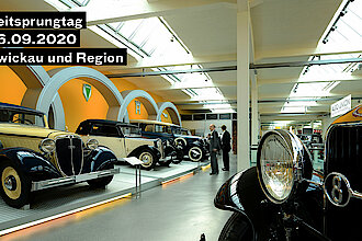 Oldtimer im August Horch Museum Zwickau, Foto: Holger Stein
