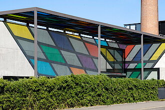 Das Farbglasdach von Ritchie Riediger in Küsnacht, Foto: Ritchie Riediger