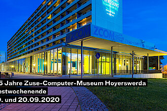 Außenansicht des Zuse-Computer-Museums (ZCOM), Foto: ZCOM-Stiftung/Andreas Franke
